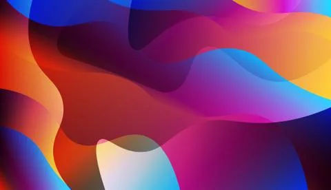 Curve Line Layer Background. For Elegant Pattern Cover Book. Vector Illustrat Stock Illustration