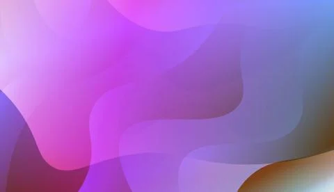 Curve Line Layer Background. For Template Cell Phone Backgrounds. Vector Illu Stock Illustration