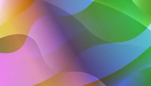 Curve Line Layer Background. For Template Cell Phone Backgrounds. Vector Illu イラスト素材
