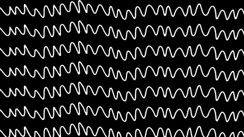 Curve Lines hand drawn frame by frame stop motion Stock Footage 203217987