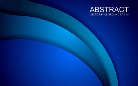 Curve lines on overlapping layers modern texture pattern for text and messa.. Stock Illustration