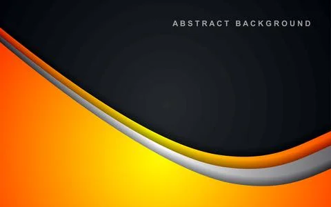 Curve lines on overlapping layers modern texture pattern for text and messa.. Illustrazione stock