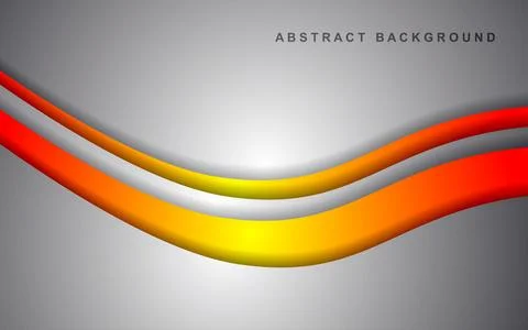 Curve lines on overlapping layers modern texture pattern for text and messa.. Illustrazione stock