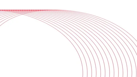 Curve lines twirl motion background . Black color line wave motion on white.. Stock Footage 309070535