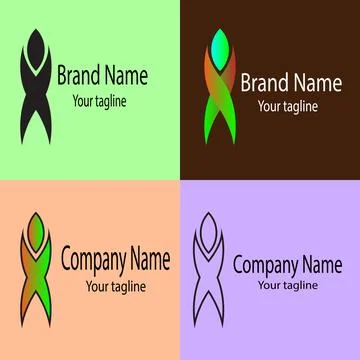 The Curve logo design for use. Stock Illustration