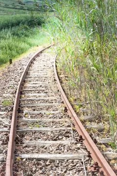 Curve rail corner Stock Photos