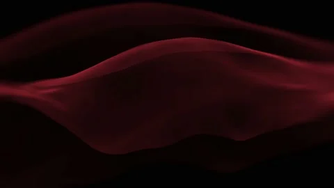 Curve red shape 3D paper style abstract background design animation video. Stock Footage 197643683