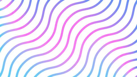 Curve repeat line pattern, graphic abstract retro template, art vector illust Illustrazione stock