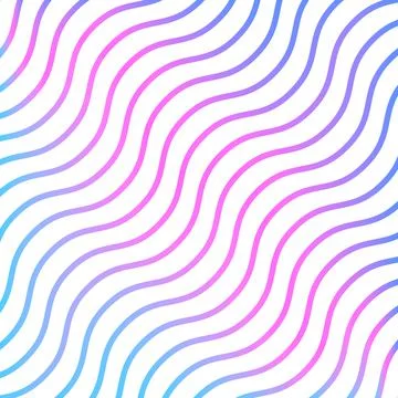 Curve repeat line pattern, graphic abstract retro template, art vector illust Illustrazione stock