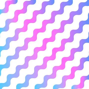 Curve repeat line pattern, graphic abstract retro template, art vector illust Illustrazione stock