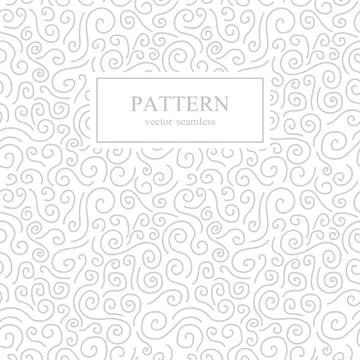 Curve seamless pattern.White and gray background. 스톡 일러스트