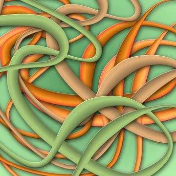 Curve shape Stock Illustration