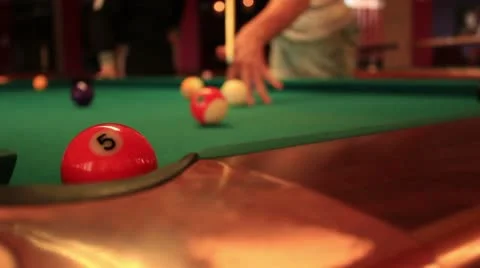 Curve trick shot Stock Footage 8876728