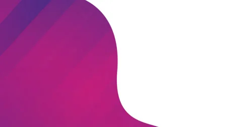 Curve waves flowing abstract motion background. looped white abstract motion Stock Footage 231369821