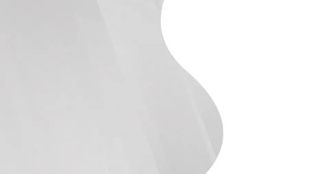 Curve waves flowing abstract motion background. looped white abstract motion Stock Footage 231369991