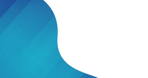 Curve waves flowing abstract motion background. looped white abstract motion Stock Footage 231370012