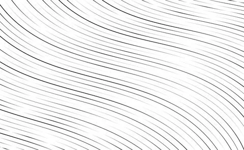 Curved angle lines pattern background Stock Illustration