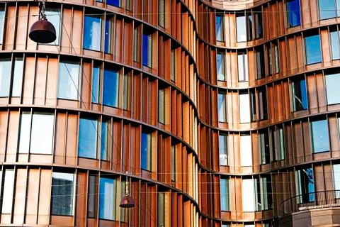 Curved architecture Stock Photos