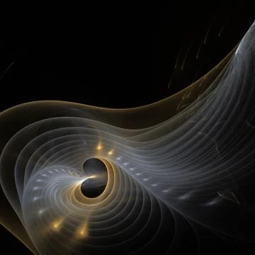 Curved background Stock Illustration