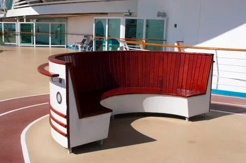 Curved Bench Stock Photos