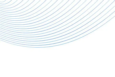 Curved Blue Wave Vector Background Illustrazione stock