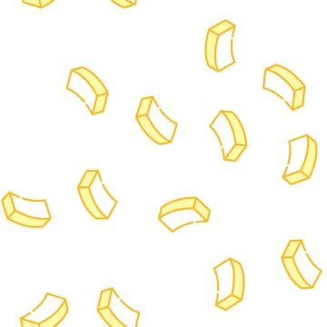 Curved brick vector seamless pattern 스톡 일러스트