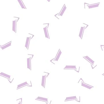 Curved computer screen glyph seamless pattern 스톡 일러스트
