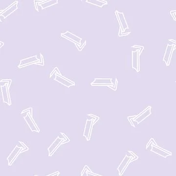Curved computer screen line seamless pattern イラスト素材
