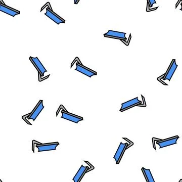 Curved computer screen vector seamless pattern 스톡 일러스트