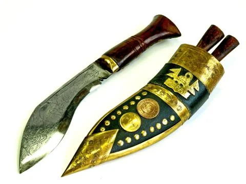 Curved dagger Stock Photos