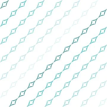 Curved Diamonds Pattern Stock Illustration