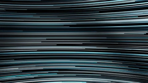 Curved digital lines looped pattern animation Vídeo Stock 337854330