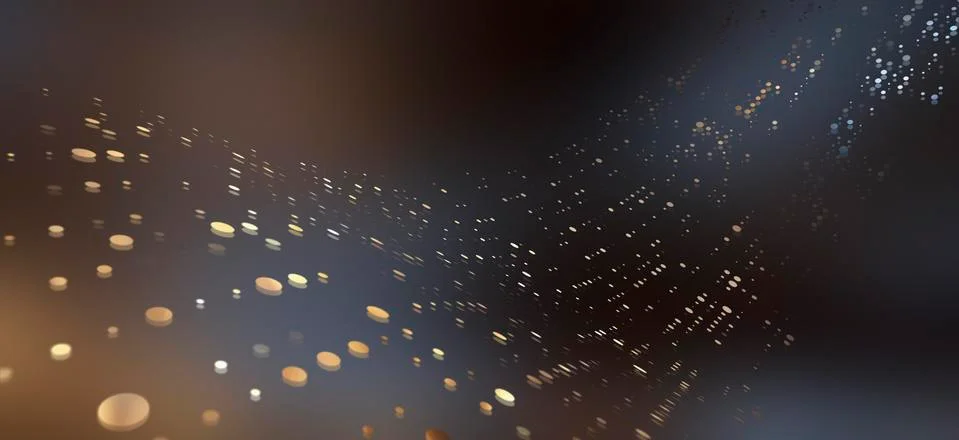 Curved dot pattern against an abstract background イラスト素材