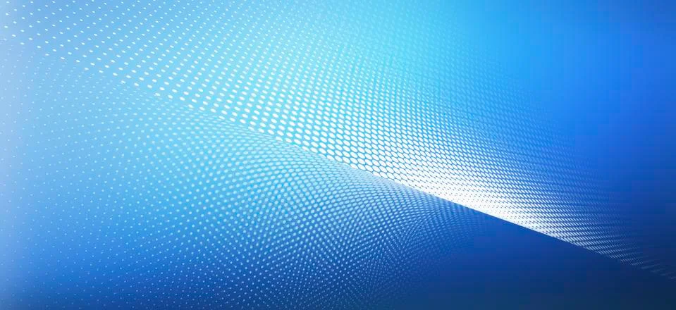 Curved dot pattern 库存插图