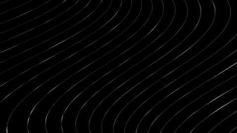 Curved dotted lines looped motion pattern background 動画素材 338406357