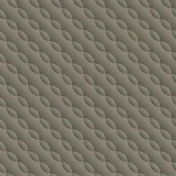 Curved embossed twisted seamless pattern Stock Illustration