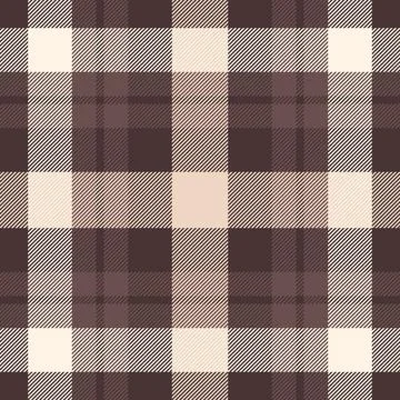 Curved fabric background texture, repeatable patterns tartan plaid textile... イラスト素材