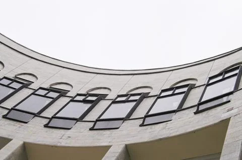 Curved gallery Stock Photos