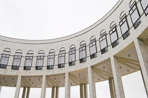 Curved Gallery Stock Photos
