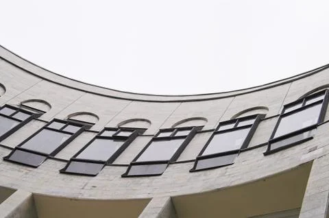 Curved Gallery Stock Photos