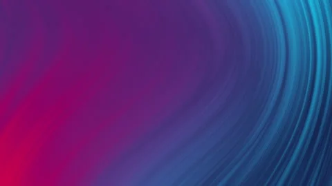Curved Gradient Abstract Background with Vibrant  Tones Stock Footage 341874740
