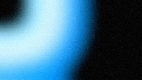 Curved grainy blue gradient background with smooth blur wave and noisy lumi.. Stock Illustration