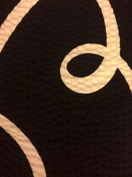 Curved line on black background Stock Photos