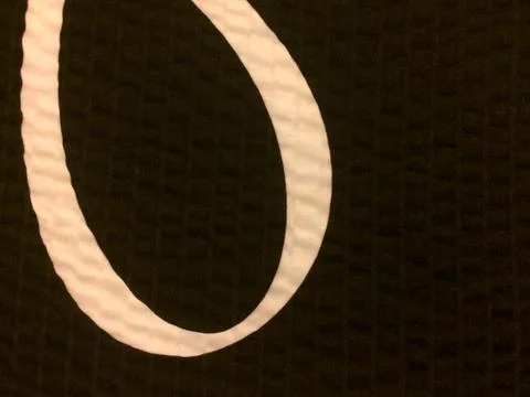 Curved line on black background Stock Photos