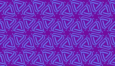 Curved line in triangles style. Vector illustration. Decorative design for Fo Illustrazione stock