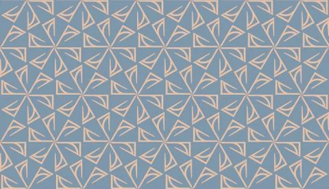 Curved line in triangles style. Vector illustration. CFor interior wallpaper, Illustrazione stock