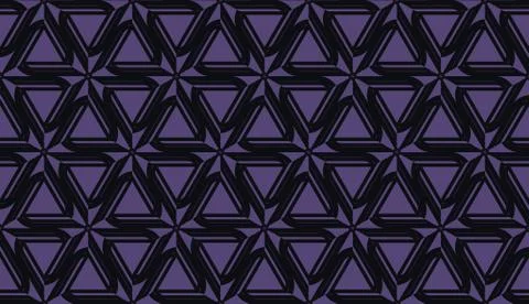 Curved line. Triangular style. Vector illustration. Beautiful bright illustra Illustrazione stock