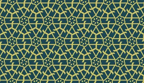 Curved line. Triangular style. Vector illustration. Stock Illustration