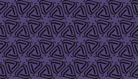 Curved line. Triangular style. Vector illustration. Beautiful bright illustra Stock Illustration