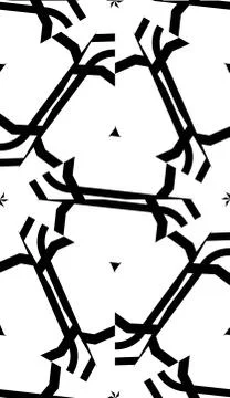 Curved line. Triangular style. Vector illustration. Beautiful bright illustra Stock Illustration